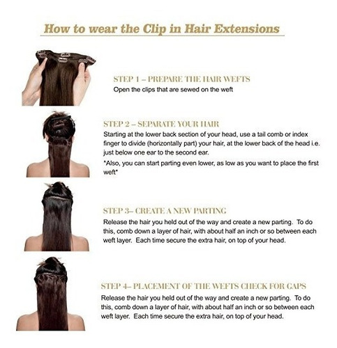 Afro Kinky Clip Rizado En Humanos Remy Extensiones De Pelo