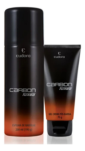 Kit Carbon Turbo Pós-barba + Espuma De Barbear - Eudora