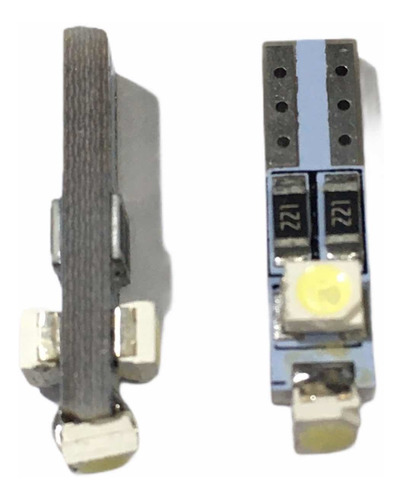 4x Focos T5 Mini Pellizco Para Tablero Con 3 Smd Led Blanco