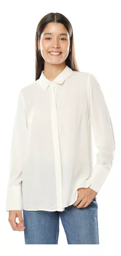 Camisa blanca mujer outlet c&a