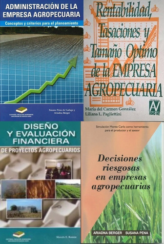 Diseño Rentabilidad Y Administración Empresa Agropecuaria