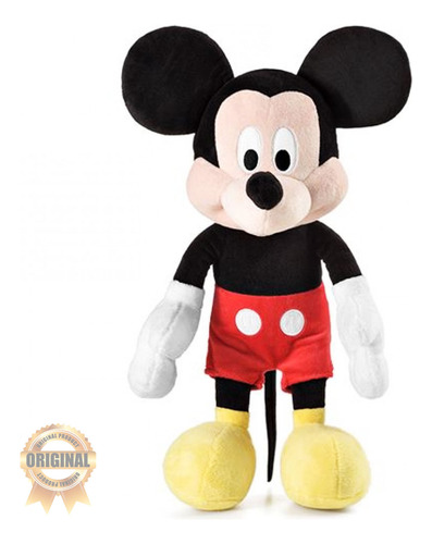 Boneco Pelúcia Pateta Com Som 33cm Turma Do Mickey Multikids