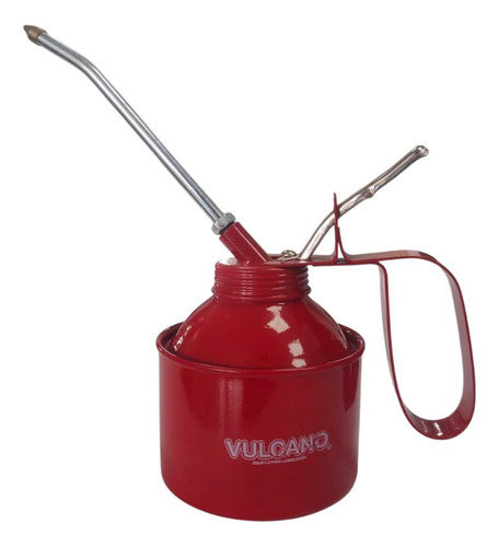 Aceitera Manual Metalica 500cc Vulcano Pico Fijo