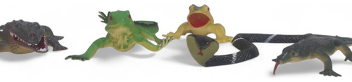 Animales De La Jungla Reptiles X 5 Unidades El Duende Azul Color NO