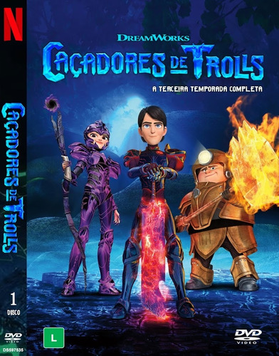 Dvd Série: Caçadores De Trolls (2018) 3a Temporada Completa