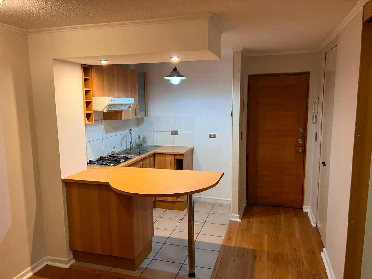 Imagen 2 de 20 de Arriendo Depto. 1d/1b. Piso 20. Metro Santa Isabel