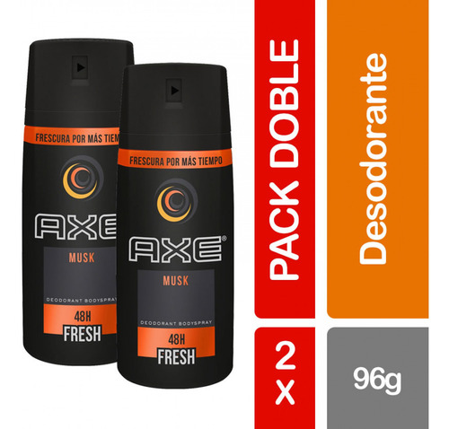 Axe Desodorante En Aerosol Musk 150ml