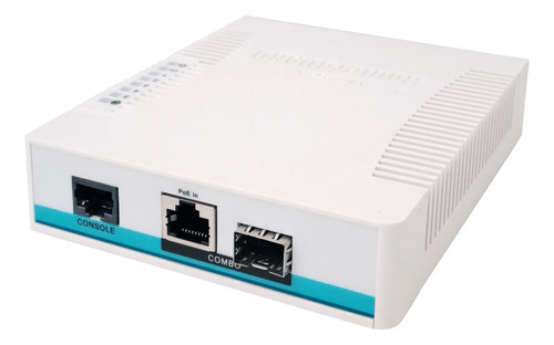 Mikrotik L5 5-sfp 1-sfp-combo-poe Console Switch Fibra Admin