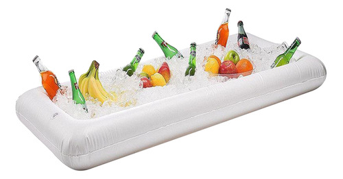 Bandeja Inflable Para Servir Hielo Con Enfriador Drain.d