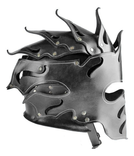 Armadura Medieval Disfraz De Cosplay Casco De Elfo Caball