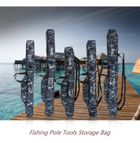 Bolsa De Pesca Macia Dobrável, Camuflagem Verde Militar, Doi