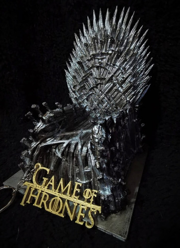 Figura Colección Trono De Hierro De Game Of Thrones 3d