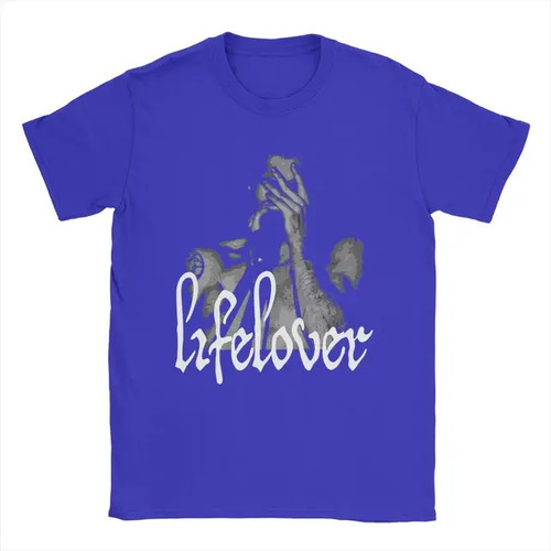Playera De Algodón De Manga Corta Estampada Lifelover
