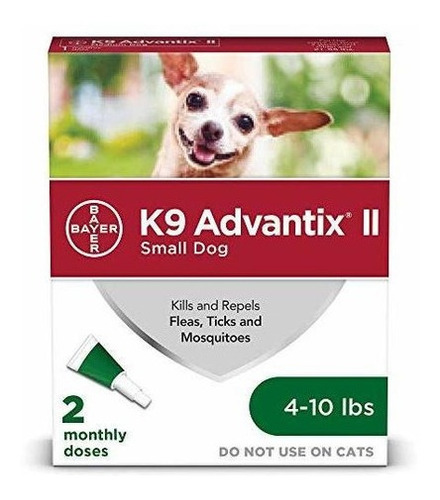 Prevención De Pulgas, Garrapatas Bayer K9 Advantix Ii