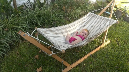 Hamaca Con Soporte Plegable Para Bebe