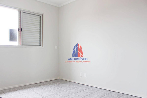 Apartamento Com 2 Dormitórios À Venda, 60 M² Por R$ 245.000 - Edifício Suíça - Conserva - Americana/sp - Ap1481