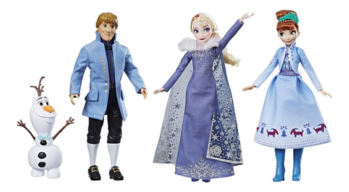 Colección Disney Frozen Elsa, Anna, Sven Olaf