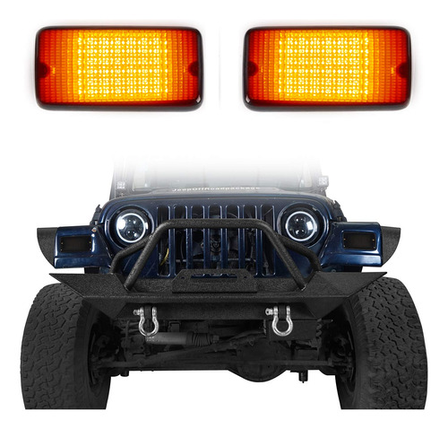 V8 God Wrangler Luz Intermitente Ahumada Repuesto Led Drl Tj