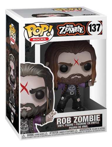 Rob Zombie Funko Pop Rocks White Zombie