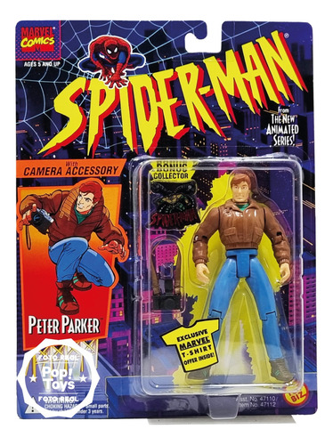 Toy Biz 1994 Spider-man The New Animated Series Peter Parker