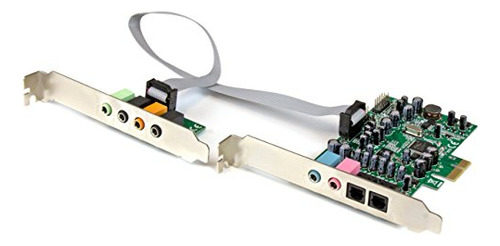 Tarjeta De Sonido Startech.com 7.1 - Pci Express - 24-bit -