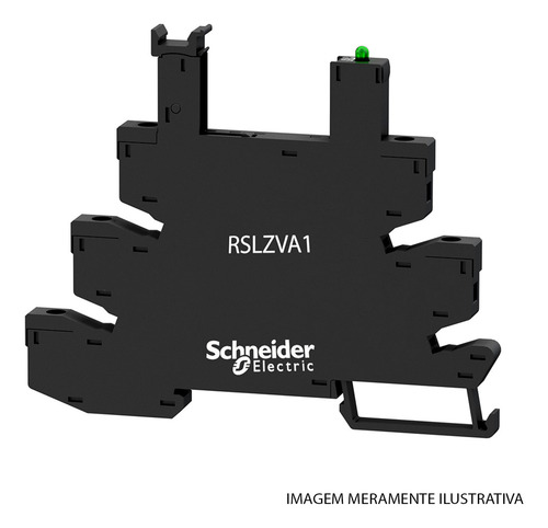 Base Para Relé Rsl, Conexão Parafuso, Led