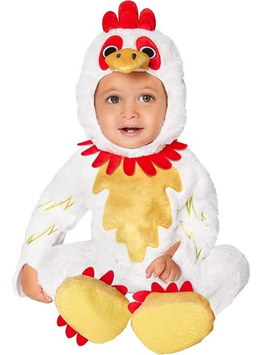 Disfraz Gallo Pollo Gallina Bebes Niños Niñas Envio Gratis L