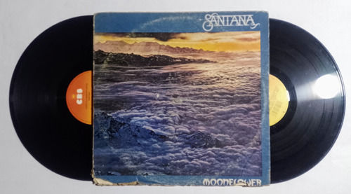 Discos X 2 Lps Santana / Moonflower