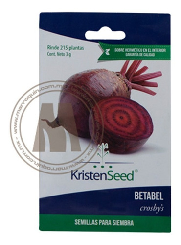 Imagen 1 de 1 de Betabel Semilla En Sobre (kit 2 Pzas)
