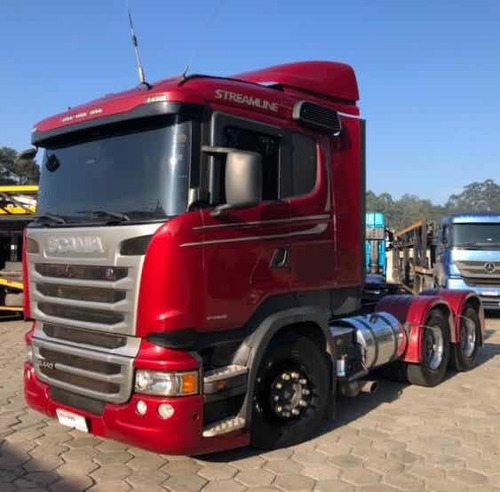 Imagem 3 de 15 de Scania R-440 14/15 Streamline 6x2 Cegonheiro