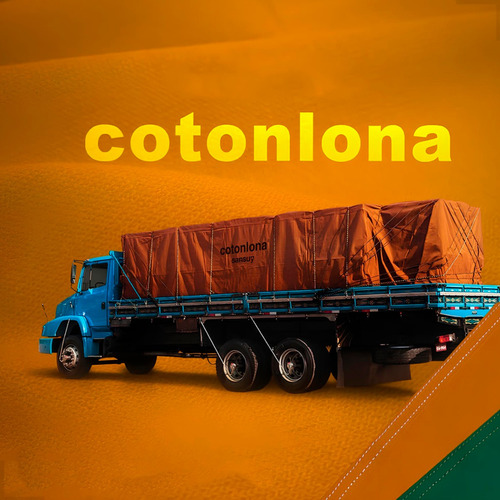 Lona Cotonlona Sansuy 10x13 Fio 8 Encerado Algodão 130mts
