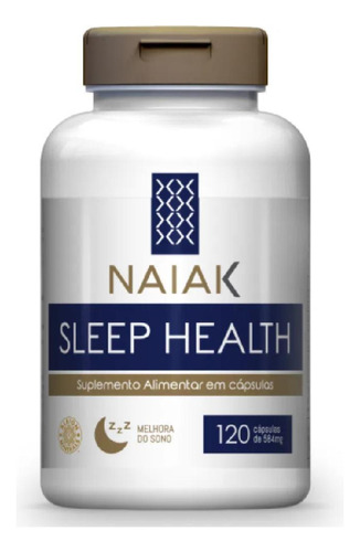 Sleep Health 120caps, Triptofano, Inositol, Mag., B6, Naiak