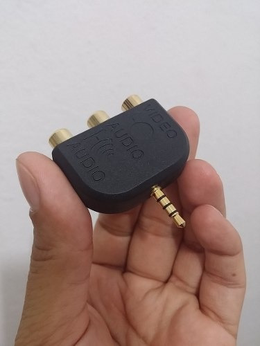 Adaptador De Rca (plug 3,5mm 4seccio) A Rca Banana Hembr W11