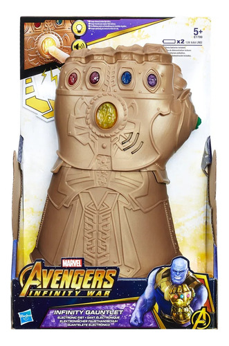 Avengers Lançador Manopla Do Infinito Thanos - Hasbro E1799