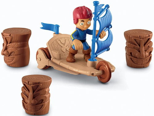 Fisher Price Jake Piratas Y Garfio Juego De Carreras 2 Set