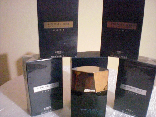 Perfume Homme 033 Code Ebel 100ml Caballero Original Sellado