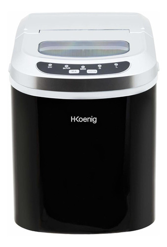 H.koenig Kb12 Máquina Silenciosa Para Hacer Hielo, 100 W,