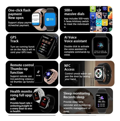. Nuevo Reloj Inteligente For Mujer, Nfc, Reloj Inteligente