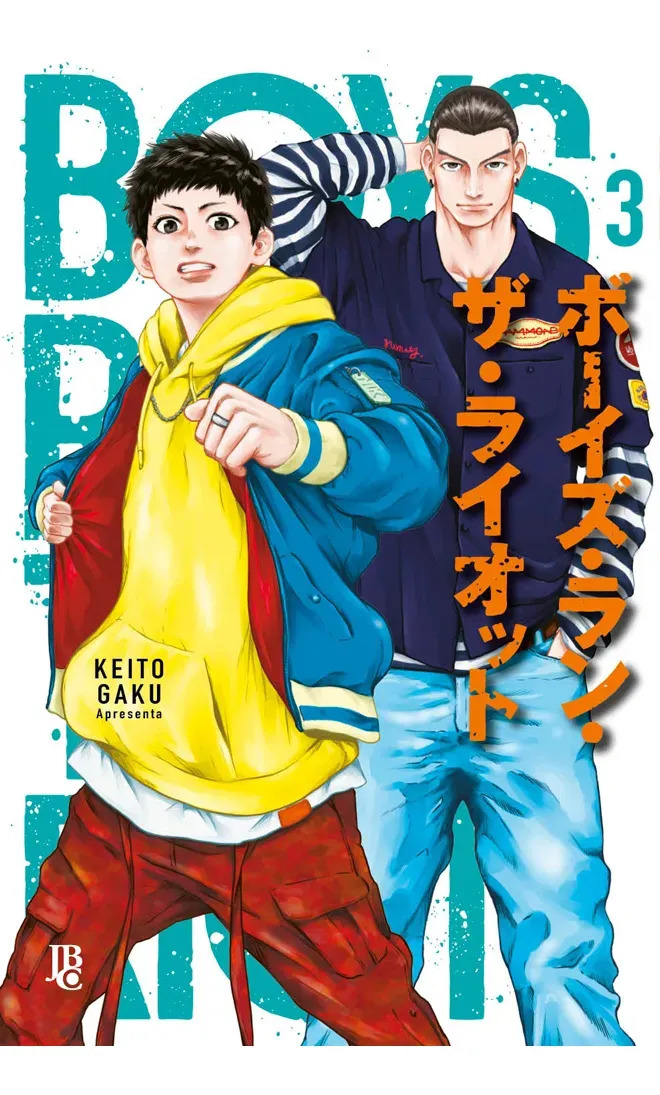 Capa de Boys Run the Riot Volume 3