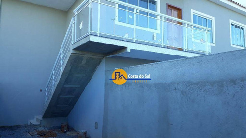 Linda Casa Com 2 Dormitórios À Venda, 74 M² Por R$ 210.000 - Extensão Do Bosque - Rio Das Ostras/rj - Ca1894