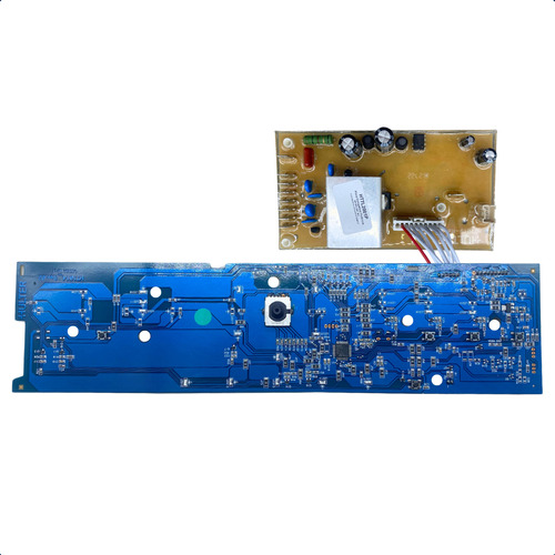 Placa Potencia + Interface Compátivel Brastemp Ative Bwl09b W10540663 / W10356418 / W10308925 - 127v/220v