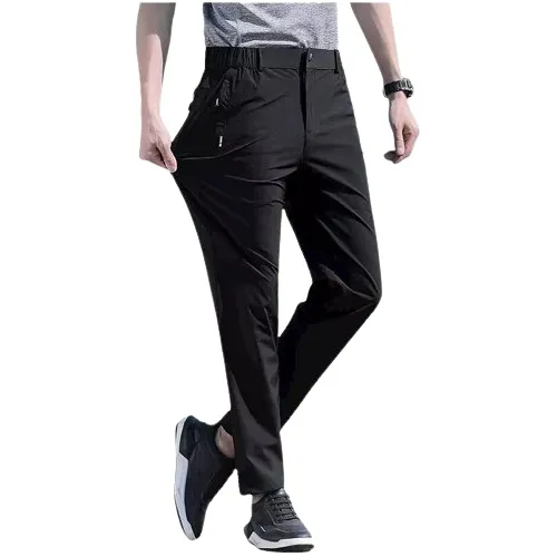 Calça de sale seda masculina