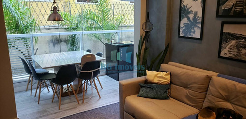 Imagem 7 de 23 de Apartamento 78m² À Venda Com 2 Quartos 1 Suíte E 2 Vagas Na Vila Romana-sp - Bg22-284