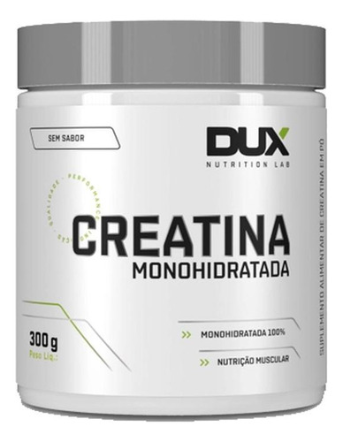 Creatina Monohidratada Pote 300g - Dux Nutrition