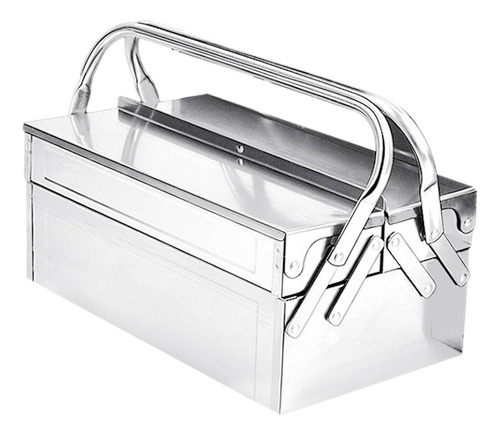 Caja De Almacenamiento De Herramientas, 460mm Doble Capa