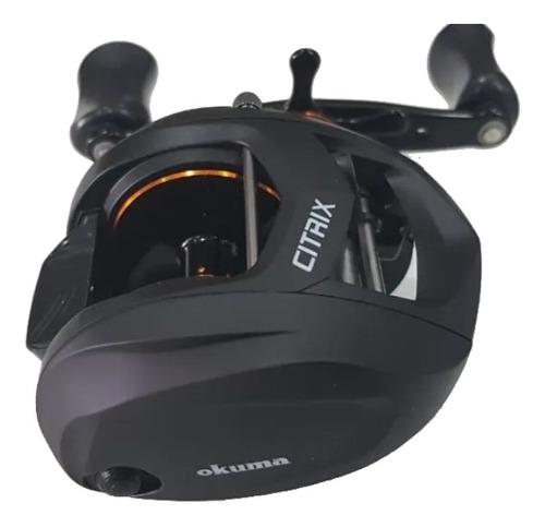 Imagen 3 de 3 de Reel rotativo Okuma Citrix 350 CI-364A izquierdo color negro