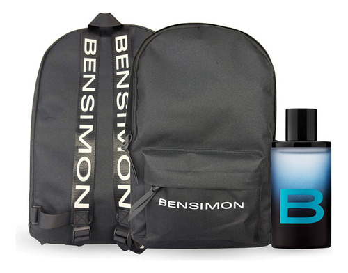 Kit Perfume De Hombre Bensimon Brave Edp 100 Ml + Mochila