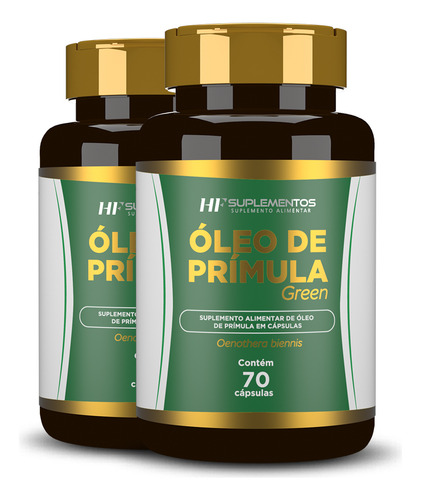 2x Oleo De Primula Hf Suplements 70 Caps