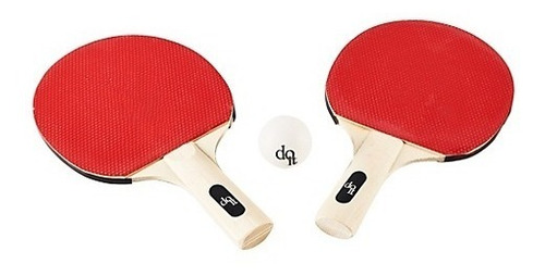 Set De Pin Pon Paletas Pelota Y Red Con Soporte Para La Mesa