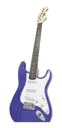 Imagen 3 de 5 de Guitarra Electrica Onas Stratocaster Palanca St Red Wood